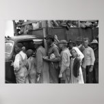 Migrant Vegetable Workers: 1939 Print