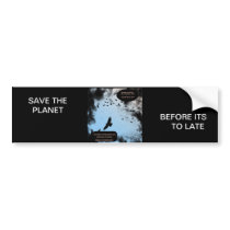 "Migration Birds In Turmoil"* Bumper Sticker