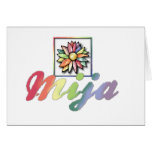 Mija Greeting Card cards