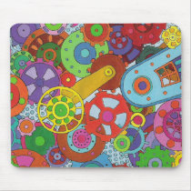MIKA Gears Mousepad by schock55 MIKA Gears Mousepad
