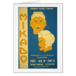 Mikado Gilbert Sullivan 1939 WPA cards