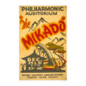 Mikado Philarmonic 1938 WPA posters