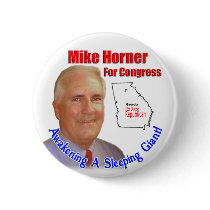 Mike Horner For Congress Button