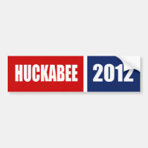 MIKE HUCKABEE 2012 bumper stickers