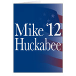 Mike Huckabee 2012 cards