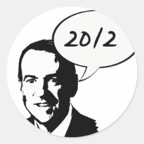 Mike Huckabee 2012 stickers