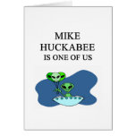 mike huckabee alien cards