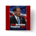 Mike Huckabee and Old Glory buttons by musiclee Mike Huckabee and Old Glory buttons