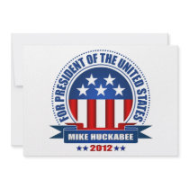Mike Huckabee Custom Invites