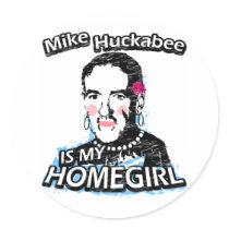 Mike Huckabee is my homegirl stickers by ismyhomegirl Mike Huckabee is my homegirl stickers