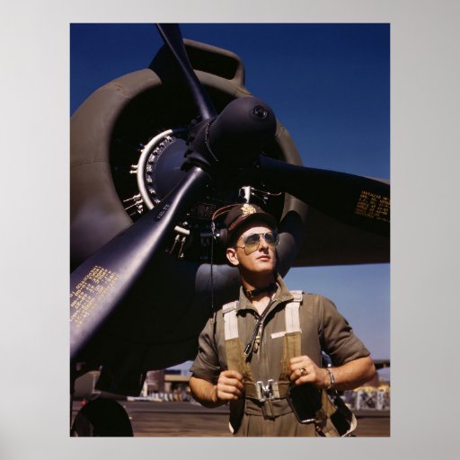 Mike Hunter Pilot Douglas Aircraft Posters