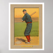 Mike Mitchell Reds Baseball 1911 Print