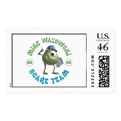 Mike (Monsters, Inc.) Disney stamps