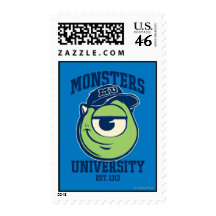Mike Monsters University Est. 1313 Stamp