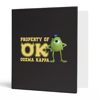 Mike - Property of OK 3 Ring Binders