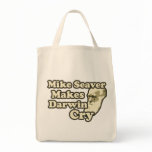 Mike Seaver makes Darwin Cry on Darwin Day bags