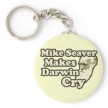 Mike Seaver makes Darwin Cry on Darwin Day keychains