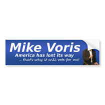 Mike Voris : America Has Lost Its Way bumper stickers by RealCatholicTV Mike Voris : America Has Lost Its Way bumper stickers