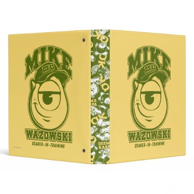 Mike Wazowski - Scarer in Training Binder