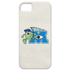 Mike with Monsters U Flag iPhone 5 Case