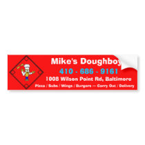 Mike's Doughboys Bumper Sticker bumper stickers by mikesdoughboys Mike's Doughboys Bumper Sticker bumper stickers