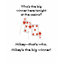 Mikey Wins! t-shirts