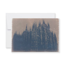 Milan Cathedral Personalized Invitations