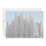 Milan Cathedral, Italy Invite