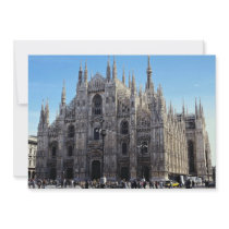 Milan Cathedral, Italy Personalized Announcement
