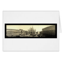 Milan Duomo Square Italy Photo 1909 cards by lc_panoramicphotos Milan Duomo Square Italy Photo 1909 cards
