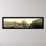 Milan Duomo Square Italy Photo 1909 posters