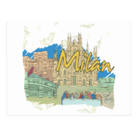 Milan Postcards