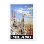 Milano Italy Vintage Travel Postcards