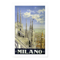 Milano (white) posters