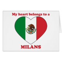 Milans cards by ValentinesDayTshirts Milans cards