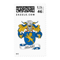 Milans Family Crest postage by coatsofarms Milans Family Crest postage