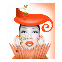 Mila's Tangerine Dream Poster posters by CherylDanielsart Mila's Tangerine Dream Poster posters