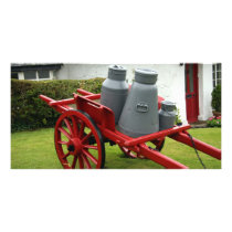 Milchkannenwagen Picture Card