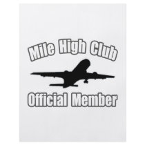 Mile High Club...Official Member flyers by Funny_MoFo_Shirts Mile High Club...Official Member flyers