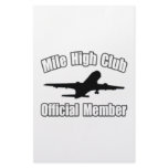 Mile High Club...Official Member Stationery Design