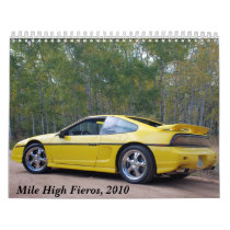 Mile High Fieros, 2010 calendars by milehighfieros Mile High Fieros, 2010 calendars