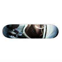 Mile long stare skate deck