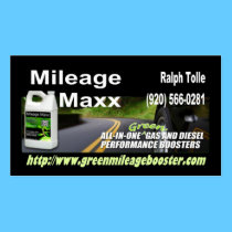 MILEAGE MAXX RALPH TOLLE call now business cards