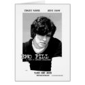 "Miles" blank card