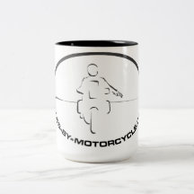 Miles By Motorcycle Coffee Mug