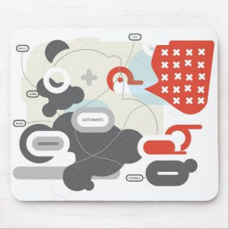 Miles Davis Abstract Mousepad mousepad