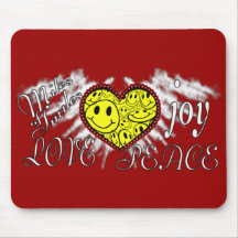MILES OF SMILES MOUSE PAD