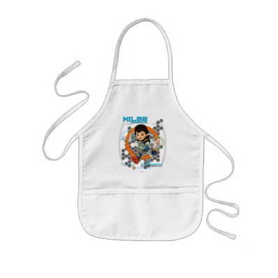 Miles Superstellar Running Graphic Kids' Apron