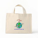Miles the Traveling Bear Canvas Bag