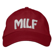 MILF - Customized embroidered hats by gr33nleaf MILF - Customized embroidered hats